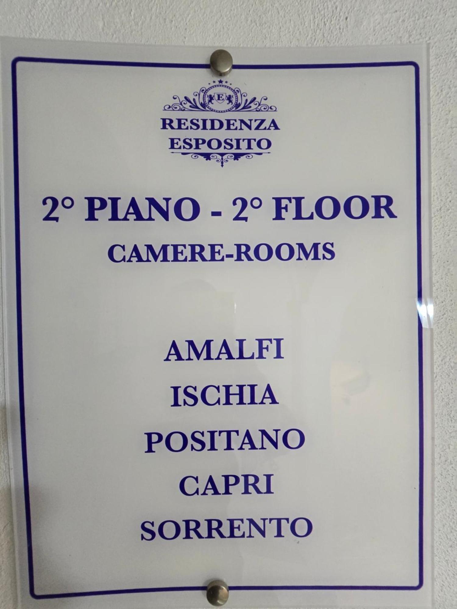 מלון נאפולי Residenza Esposito מראה חיצוני תמונה